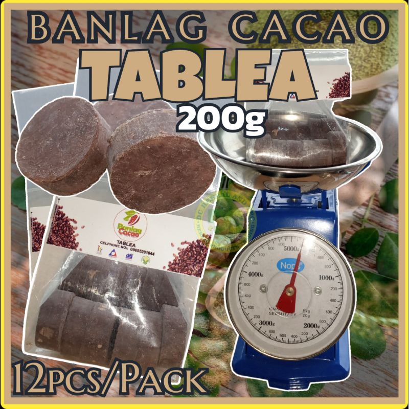 TABLEA PURE CACAO 200g Shopee Philippines