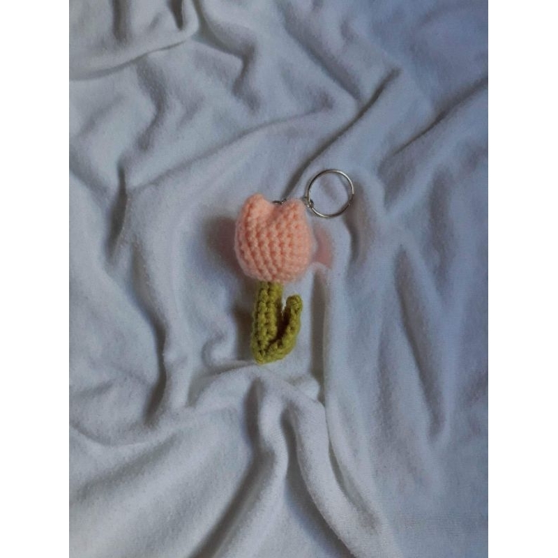 crochet tulip keychain Shopee Philippines