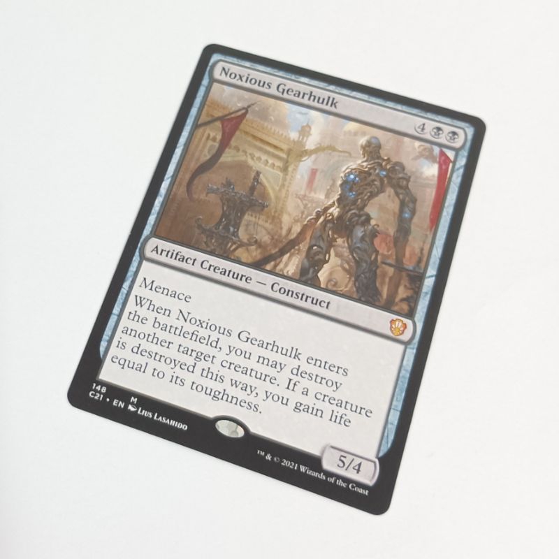 Noxious Ghoul [The List] MTG Card NOXIOUS GEARHULK Magic the Gathering  Trading Card Game Black ...