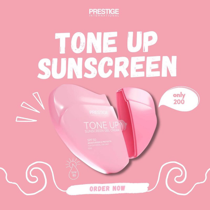 NEW!!!Prestige Tone UP sunscreen 50g/Sachet 50g