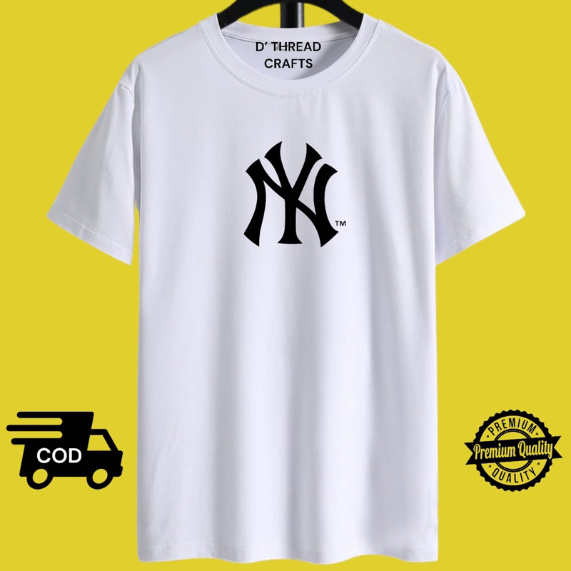 NY TSHIRT COTTON (UNISEX) | Shopee Philippines