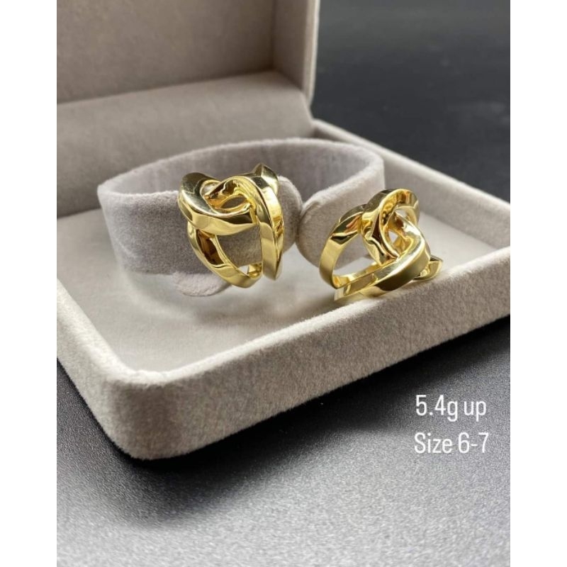 18K REAL GOLD PAWNABLE RING Shopee Philippines