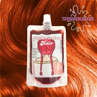 Caramel Technicolor Hair Semi Permanent Hair Dye