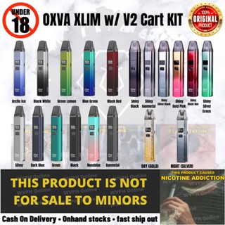 Authentic OXVA O❌VA XLIM kit w/ V2 cart anniversary edition & shiny edition with warranty