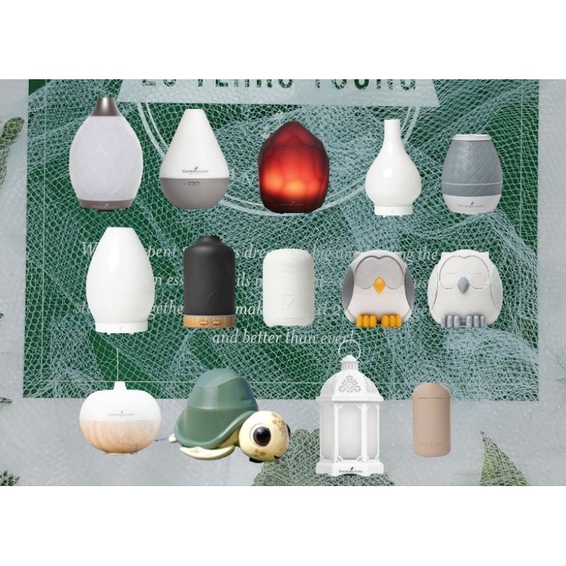 YL DIFFUSERS (BRAND NEW ONHAND) DESERT MIST DEW DROP DIAMOND AROMAGLOBE