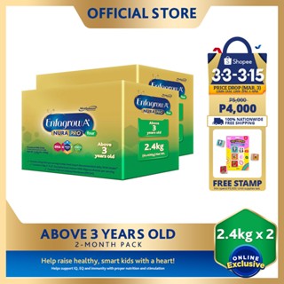 Enfagrow A+ Four NuraPro Powdered Milk Drink for 3+ Years Old 4.8kg [2.4kg x 2]