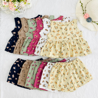 Littlestar Baby Kids Cotton linen Shorts Terno