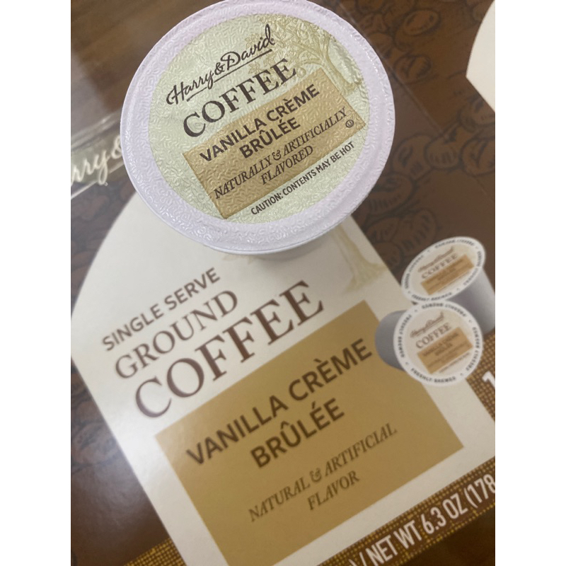 keurig Kcups Harry & David Vanilla Creme Brulee Shopee Philippines