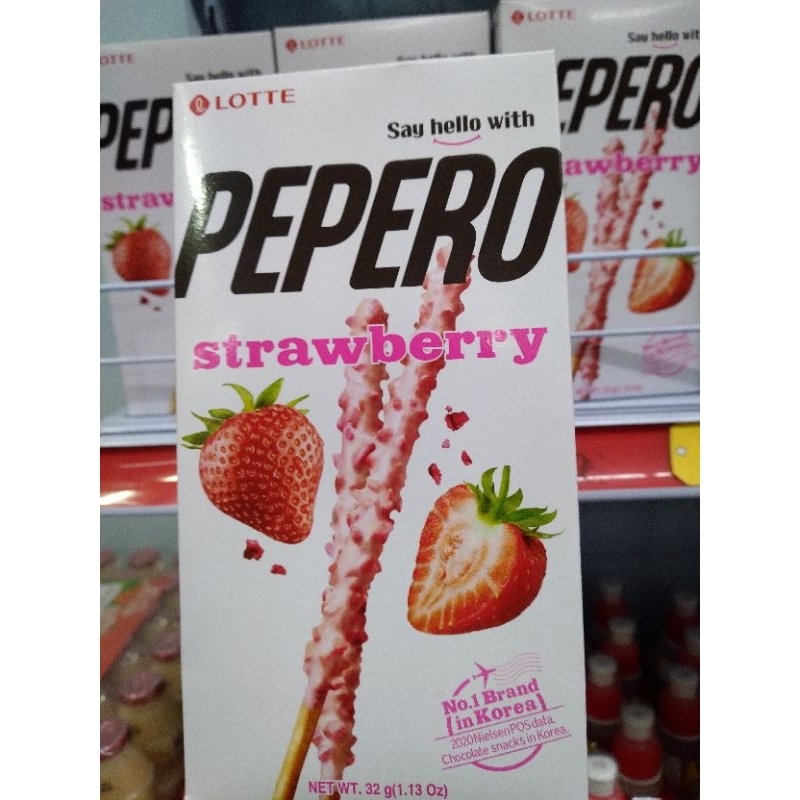 LOTTE PEPERO STRAWBERRY Shopee Philippines