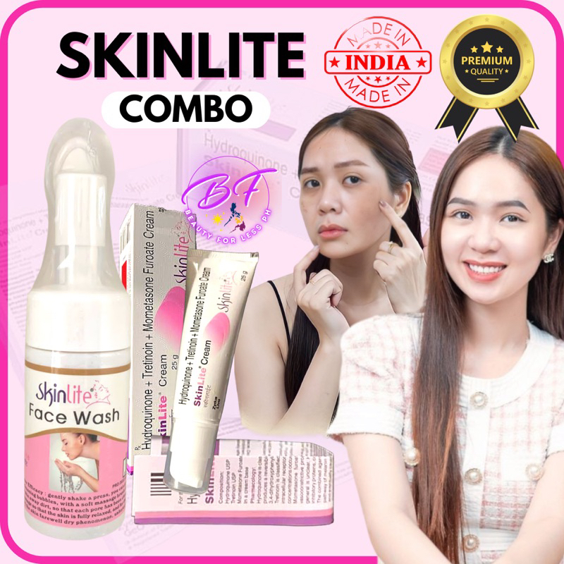 SkinLite Cream and Facial Foam Wash COMBO Melasma Remover whitening