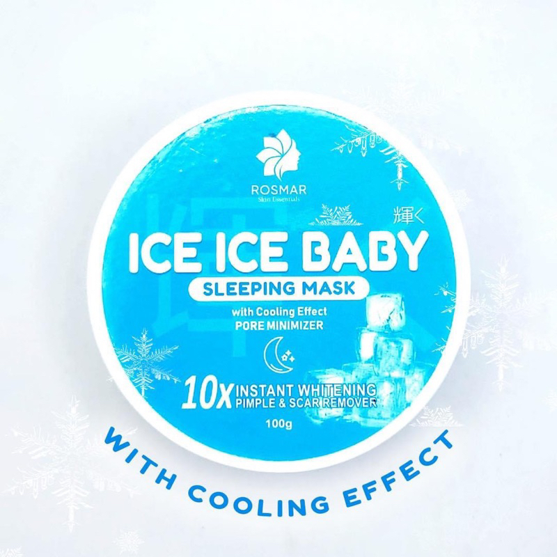 Ice Ice Baby Sleeping Mask by RSE Shopee Philippines