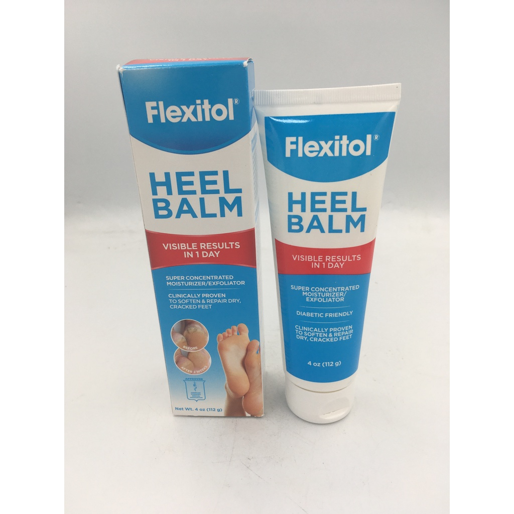 Flexitol Heel Balm, Rich Moisturizing & Exfoliating Foot Cream