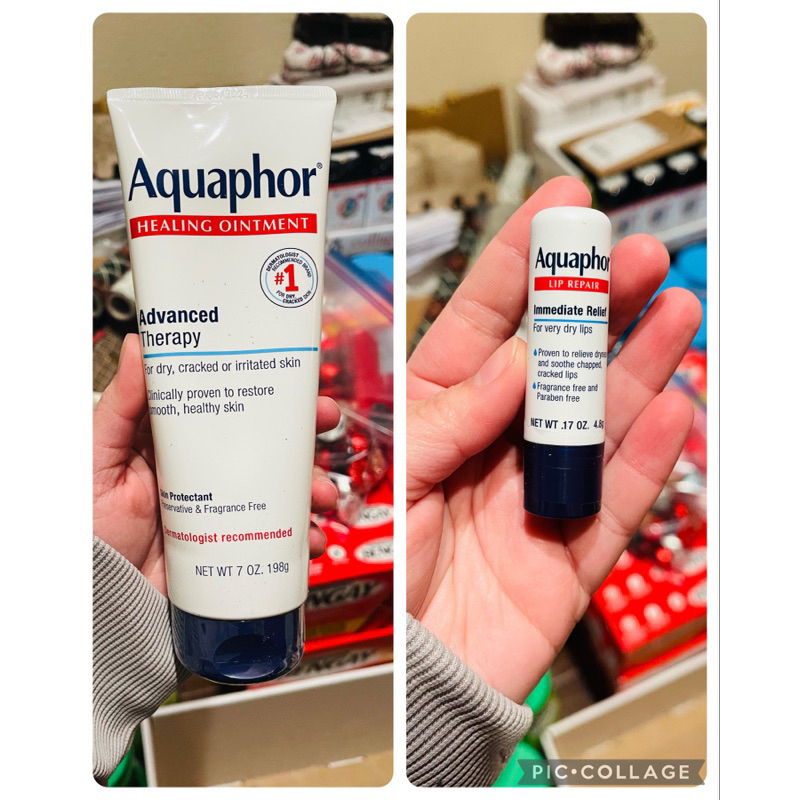 Aquaphor Advanced Therapy Healing Ointment OR Lip Repair | Shopee ...