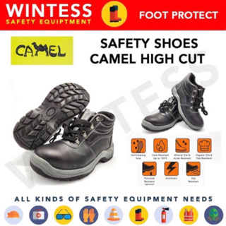 Camel Safety Shoes High Cut Original Heavy Duty