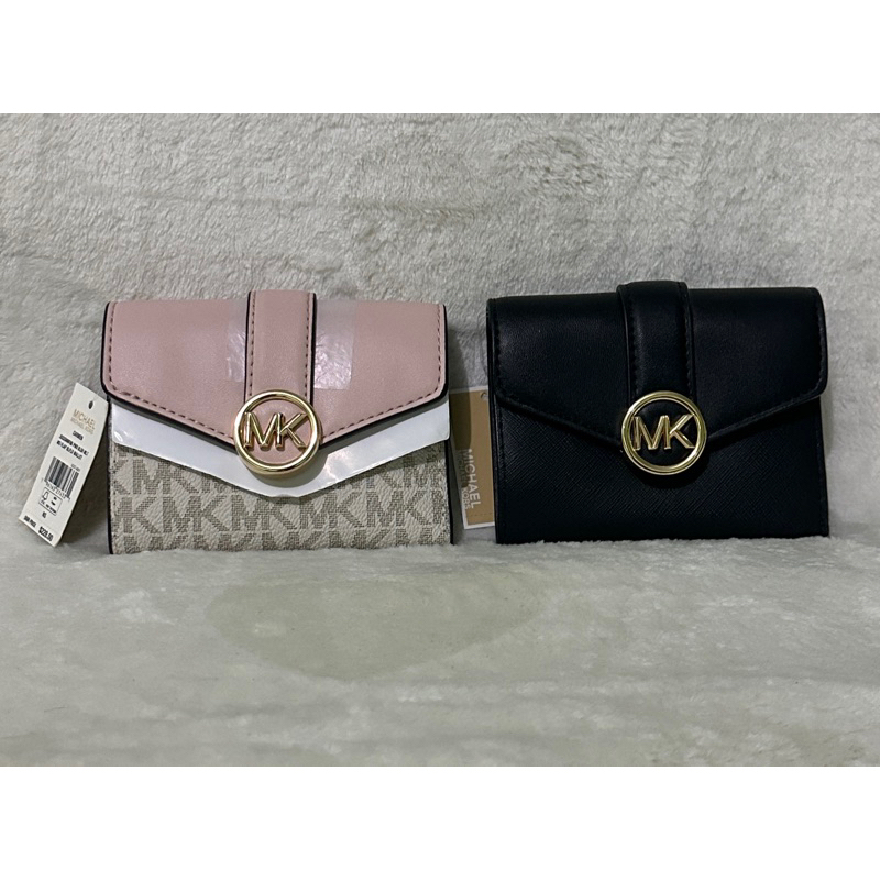 Michael Kors Carmen Medium Flap Bifold Women's Wallet | Shopee Philippines