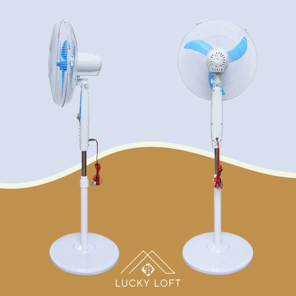 ACE-TECH DC12V 16" Stand Fan (Solar - Battery Operated) SOLAR DC 12 VOLTS 16 inch Stand Fan — view 7