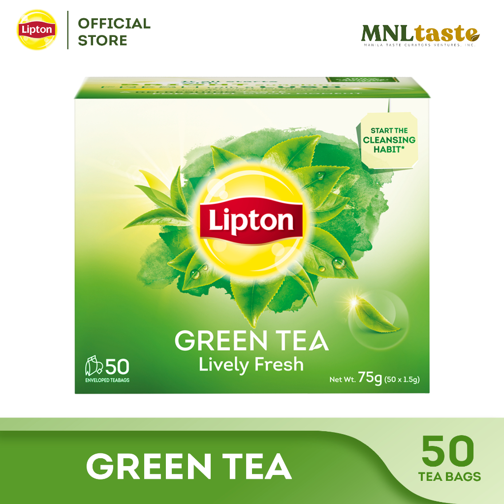 Lipton green tea 50 bags price deals