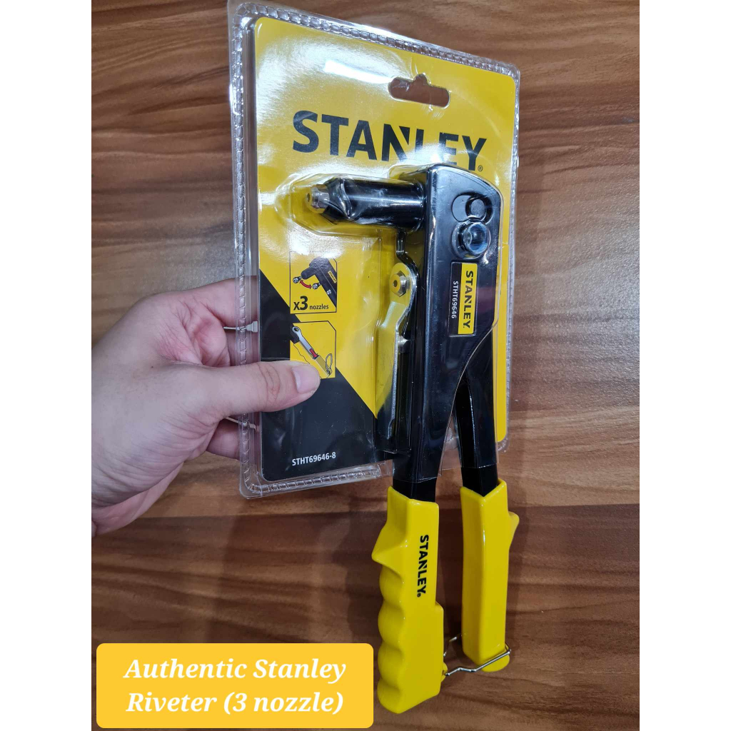 Original Stanley Hand Riveter 3 Nozzle / Stanley PRO Heavy Duty Hand ...