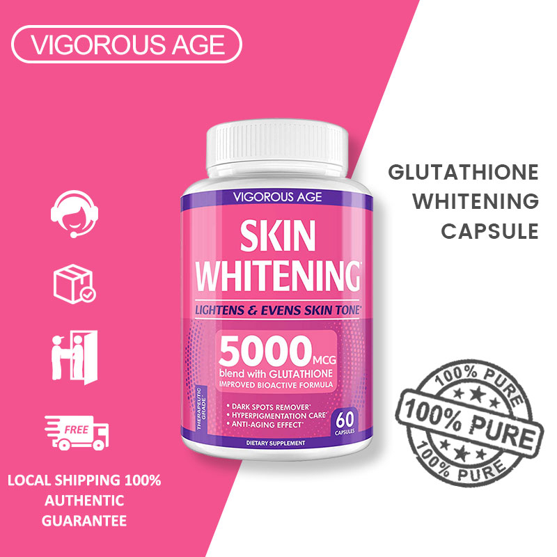 Relumins gluta Collagen Glutathione Whitening 60 Capsules original Luxcent Beauty Supplement 1000