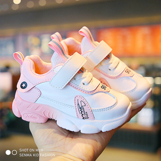 SENMA Korean Shoes For Kids Girls Thick Sole Casual Shoes Boys Running Shoes Baby Shoes Kid Sneakers