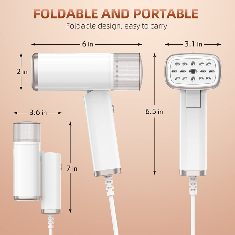 Yowxii Powerful Handheld Steamer Iron For Clothes Mini Flat Iron Garment Steamer Portable Plantsa - Image 7