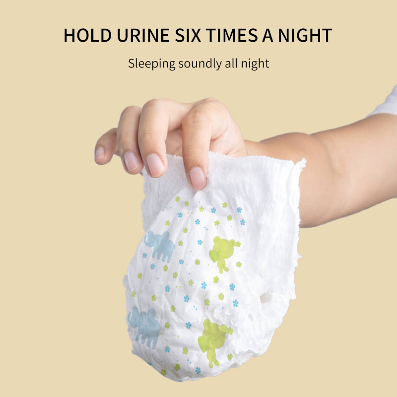 Sumikko 50 PCS  diaper for Baby Unisex Ultra thin and dry Breathable diapers Pull-up Pants — view 6