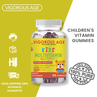 MultiVitamins for kids Calcium Gummies Boosts Immune Daily Supplement Helps Bone Growth Health Gummy