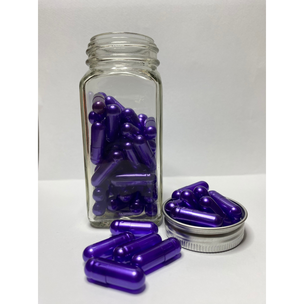 Pearl Violet OSPA High Quality Empty Gelatin Capsule - Image 5