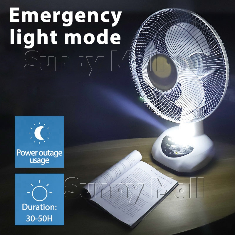100%Free Shipping Solar Electric Fan Solar Powered Rechargeable Solar Fan  AC/DC Dual Power - Image 7