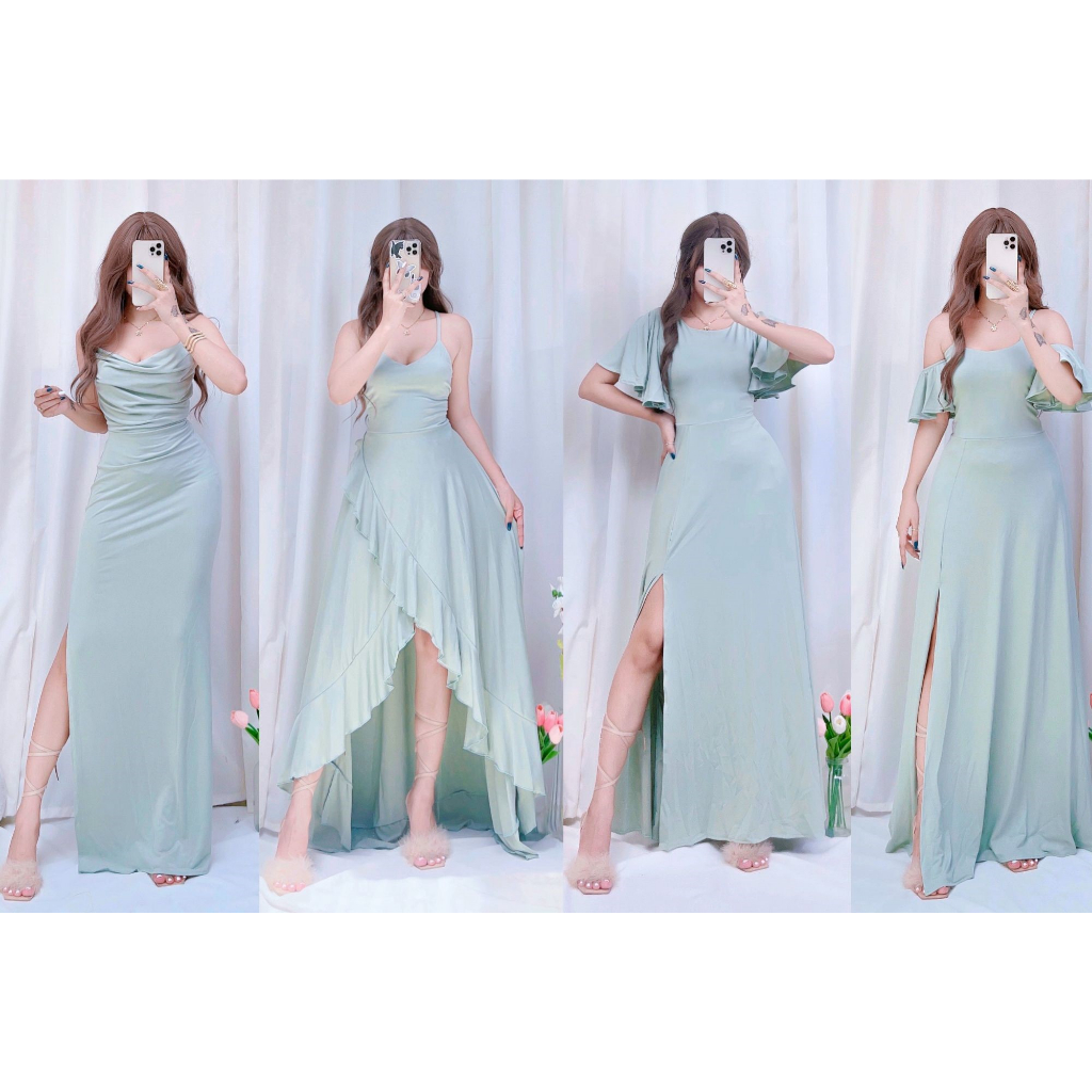 Shop gown for wedding entourage for Sale on Shopee Philippines