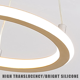 Chandelier Nordic Modern Pendant Light Gold Hanging Lamp for Cloakroom Dining Room Decorative Lights #4