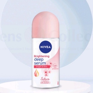 NIVEA Deodorant Roll On Anti Perspirant Brightening Deep Serum Bright Firm Sakura Vitamin C Deo 50ml #1