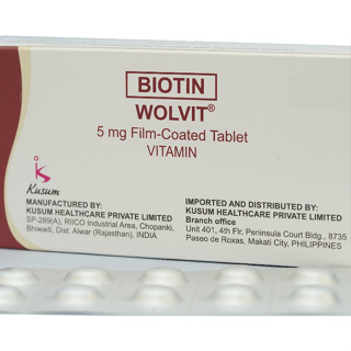 WOLVIT Biotin 5mg 1 Film-Coated Tablet #3