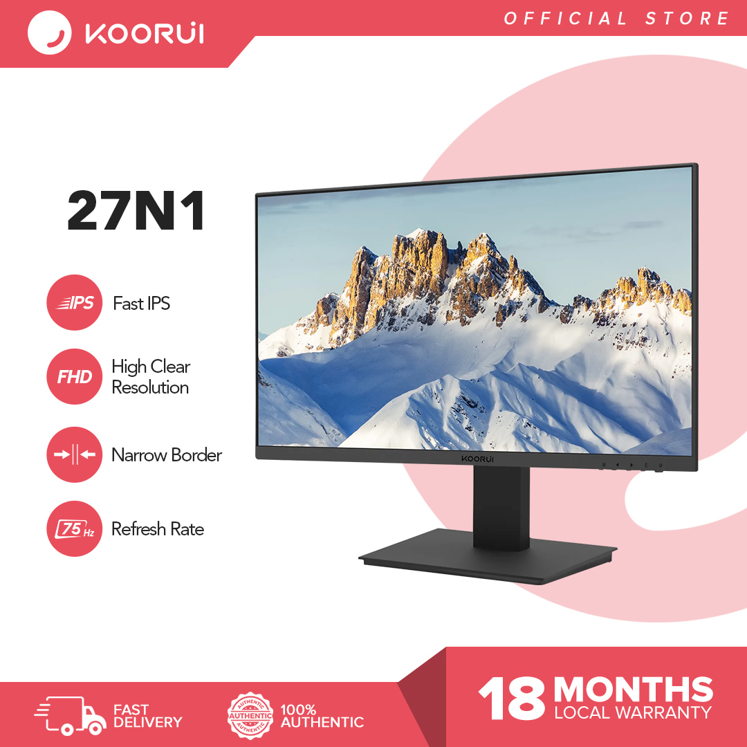 最大67％オフ！ KOORUI モニター 27N1 27インチモニター klubbdirekt.se