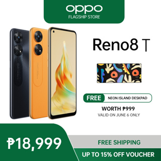 [NEW] OPPO Reno8 T | 100MP Portrait Camera | 48-Month Fluency Protection | 8GB RAM +8GB Extended RAM