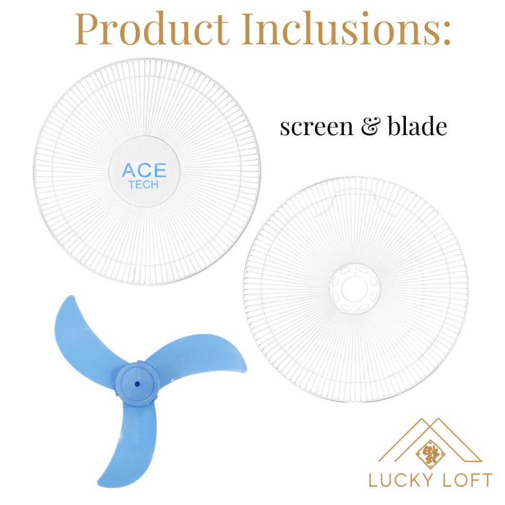 ACE-TECH DC12V 16" Stand Fan (Solar - Battery Operated) SOLAR DC 12 VOLTS 16 inch Stand Fan — view 4