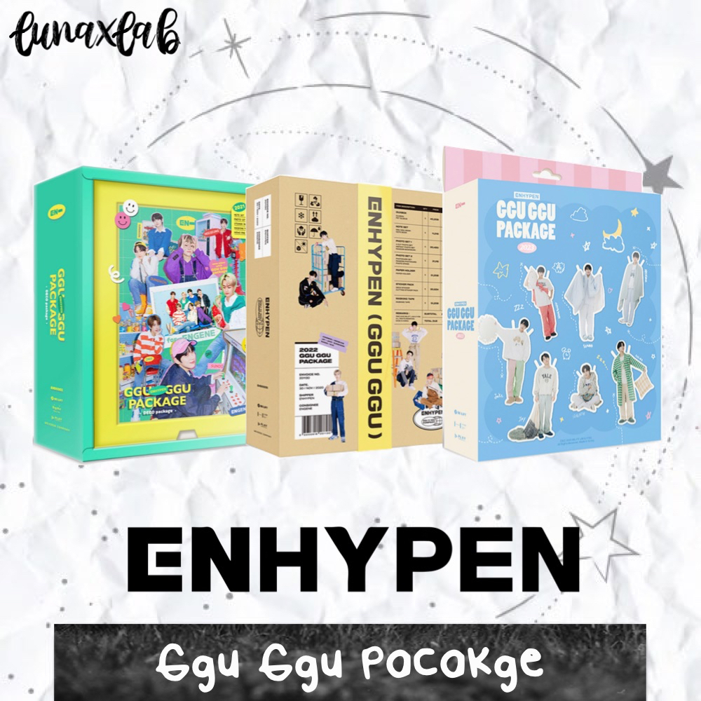 その他 ENHYPEN GGU GGU PACKAGE DECO package ENHYPEN GGU GGU Package Deco Package 2021 – BLXCK K-Pop Store