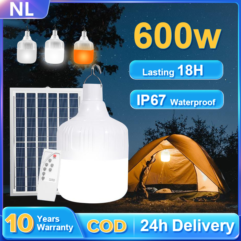 Solar Light NL Solar Bulb Light Outdoor Waterproof IP67 Solar Bulb Light Three Light Colors Portable