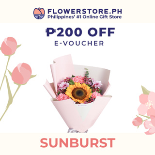 FlowerStore.ph P200 e-Voucher on Sunburst