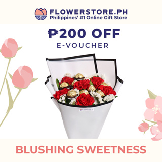FlowerStore.ph P200 e-Voucher on Blooming Sweetness