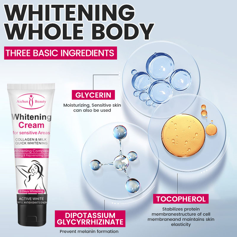 Whitening Cream Underarm Cream Butt Whitening Cream Face and Body Whitening Bikini Bleaching Cream