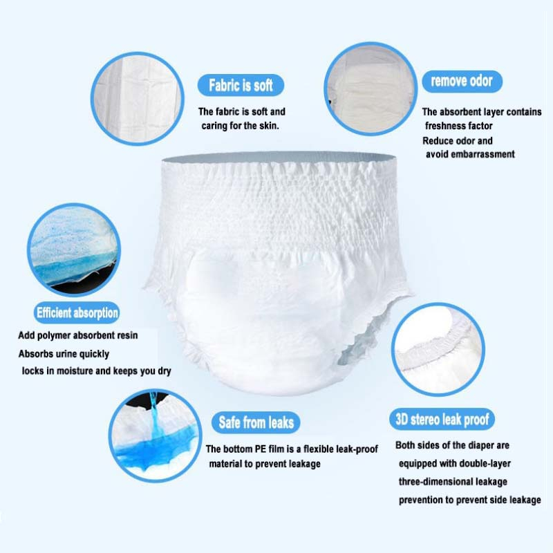 baby diaper PANTS 50 pcs sale for newborn korean baby diaper wholesale package set - Image 2
