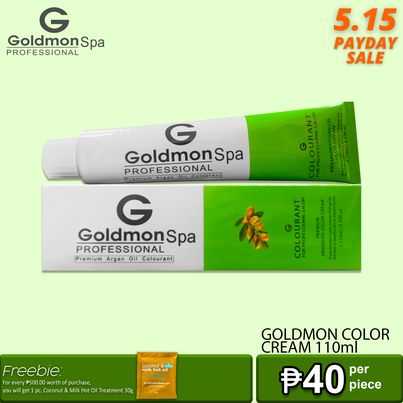 Mondes Goldmon Color Cream 100Ml Platinum Ash Grey