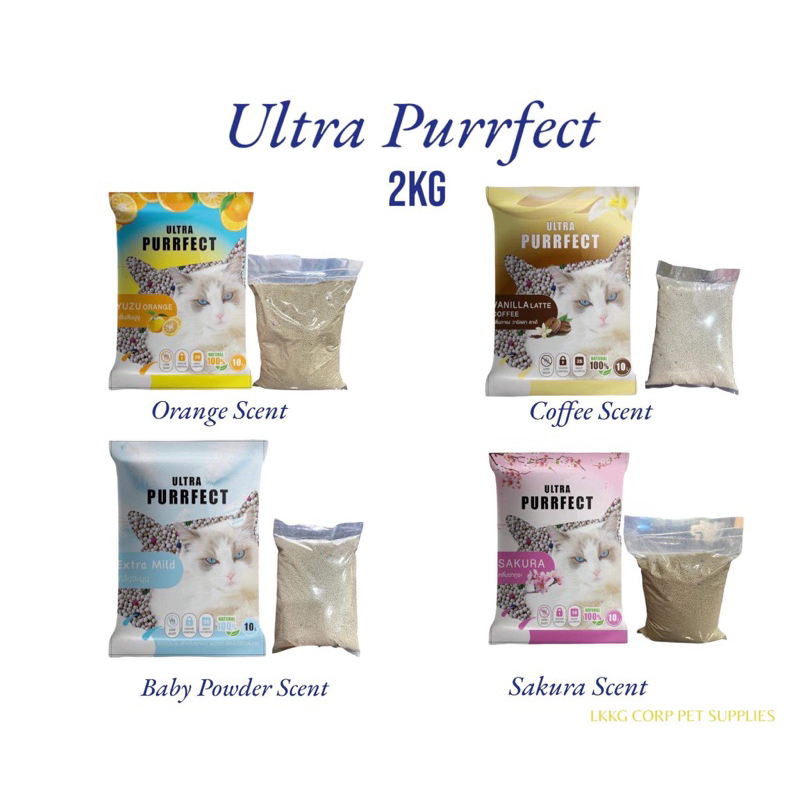 Ultra Purrfect Cat Litter 2kg (Retail/Wholesale price)