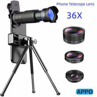 Newest) Phone Camera Lens, 9 In 1 Lens Kit, Zoom Lens, 0.36X Wide Angle Lens + 0