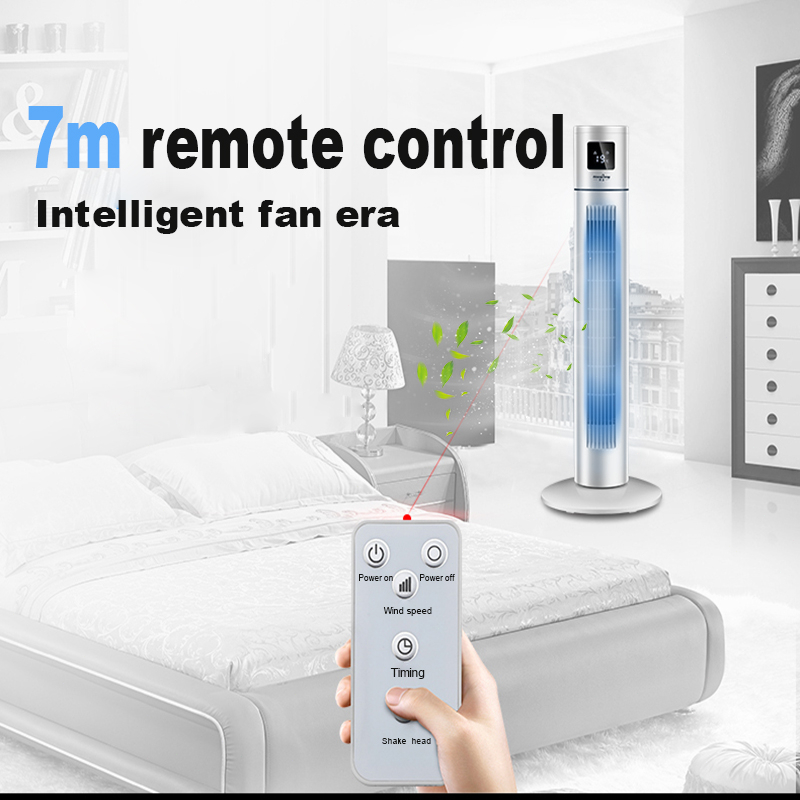 KANAZAWA Tower Fan Electric With Remote Control 120° Stereo Shake Head Silent - Image 3