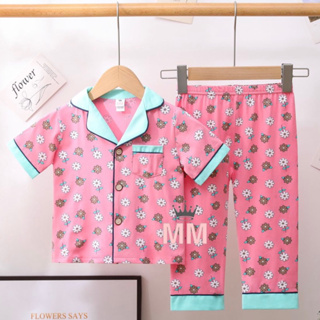 MM ORIGINALS! [Premium] 1-12 y/o Girls Combed Cotton Kids Pajama; Pure Cotton Kids Sleepwear