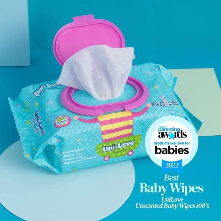 UniLove Unscented Baby Wipes 100's Pack of 6 - Hypoallergenic | 99% Water — view 4