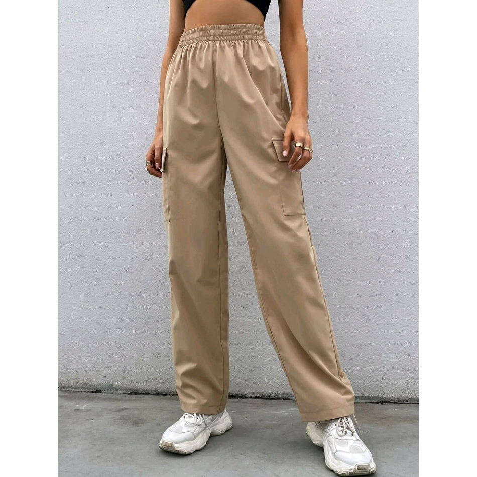 BUY 1 TAKE 1 Cargo Pants/Taslan Fabric Jogger Pants with 2 pocket Free size - Image 6