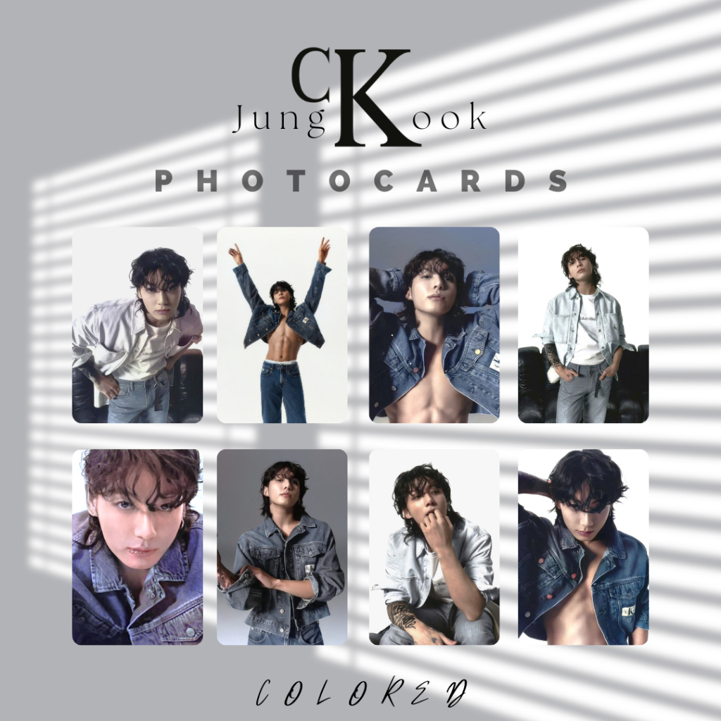 BTS WORLD OST Album – Photo Card JK Jungkook – Corée – Mint